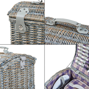Picnickurv Folldal til 2 personer 40x28x25 cm [casa.pro]