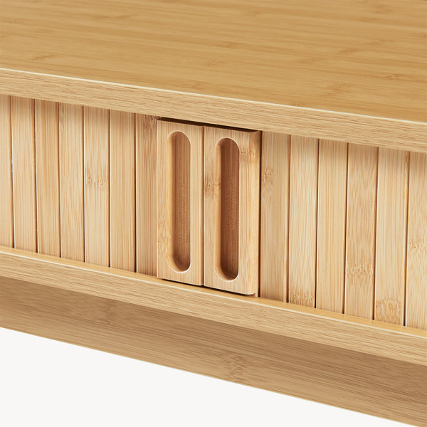 Konsolbord Tysvær 110x40x78 cm Bambus [en.casa]