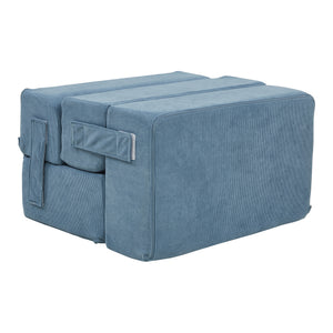 Kæledyrstrappe Joelerhatra 4-delt 45x50x45 cm Cord Blue [en.casa]