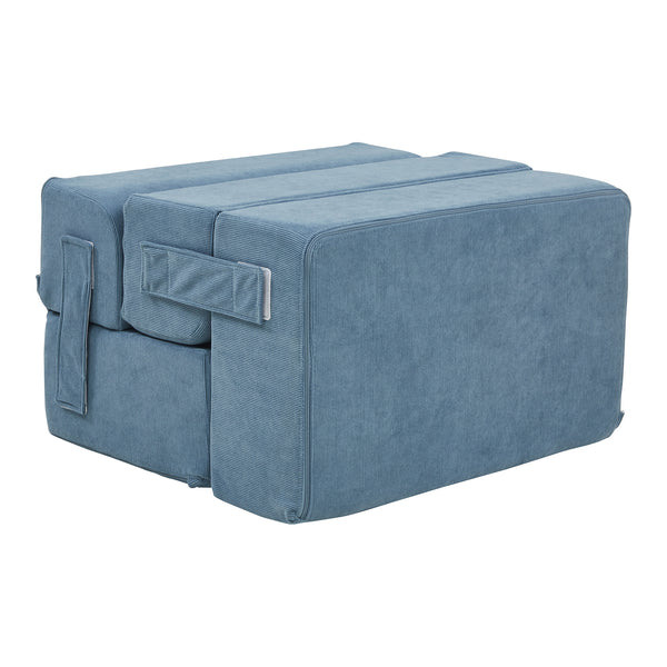 Kæledyrstrappe Joelerhatra 4-delt 45x50x45 cm Cord Blue [en.casa]