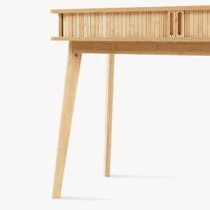 Konsolbord Tysvær 110x40x78 cm Bambus [en.casa]