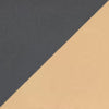 Skrivebord Kuomi 84x73x47 cm Beige/Mørkegrå [en.casa]