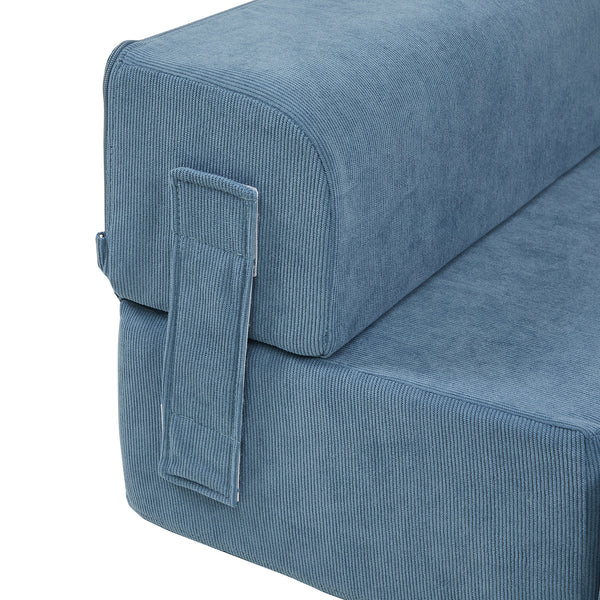 Kæledyrstrappe Joelerhatra 4-delt 45x50x45 cm Cord Blue [en.casa]