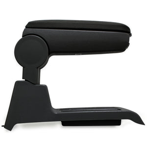 [pro.tec]® Armlæn til Volkswagen Polo 9N / 9N2 / 9N3 - tekstil - sort