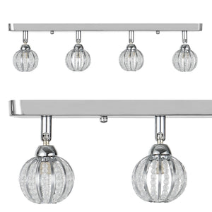 [lux.pro]® Loftlampe Futura - 4x G9 max. 30W - krom