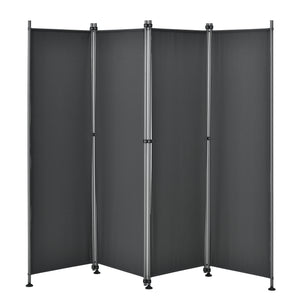 [pro.tec]® Indsynsbeskyttelse - 4 paneler - 215x170cm - pulverlakeret stål - vejrbestandig - i forskellige farver