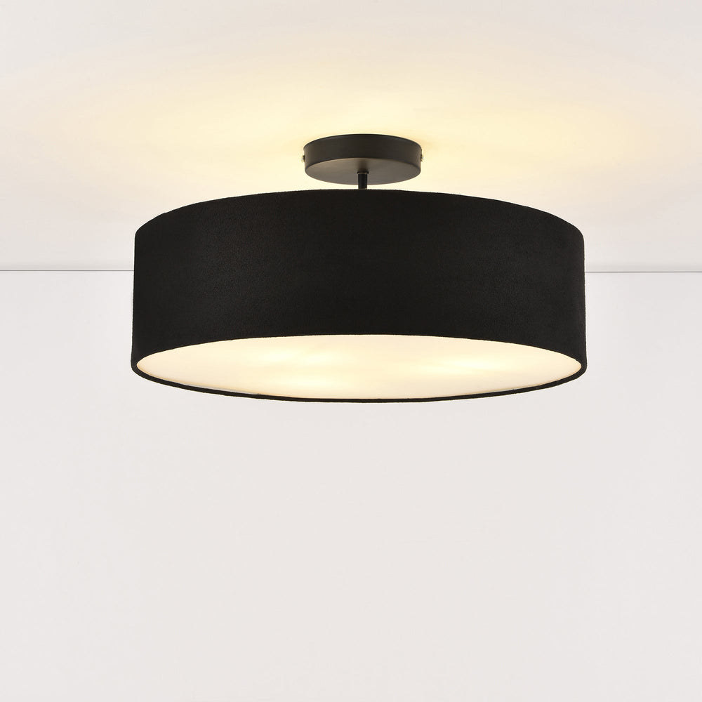 Loftlampe Missouri 3xE27 Sort lux.pro - premiumXL