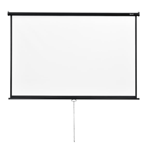 [in.tec] Projektorlærred-Projektorskærm - 113 inch / 287 cm - 213x216x6cm - HD / 3D - PVC belægning - Gain: 1,1