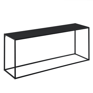 [en.casa]® Sidebord - aflastningsbord - metal - ridsefast - sort - vælg model