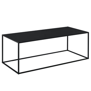 [en.casa]® Sidebord - aflastningsbord - metal - ridsefast - sort - vælg model