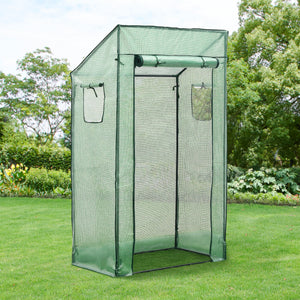 Tomat drivhus Marzano 100x60x174cm grøn [en.casa].