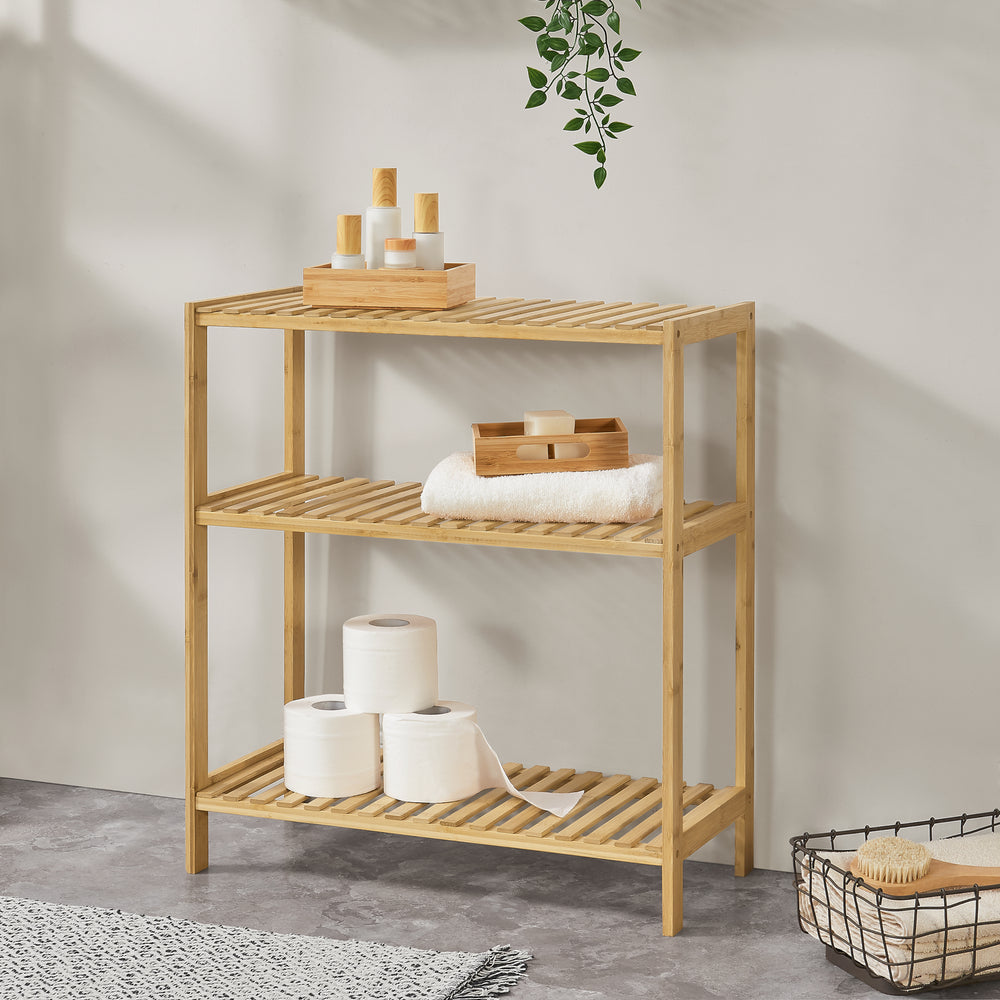 Bambus ståreol Nyköping 58 x 26 x 66 cm [en.casa] - premiumXL