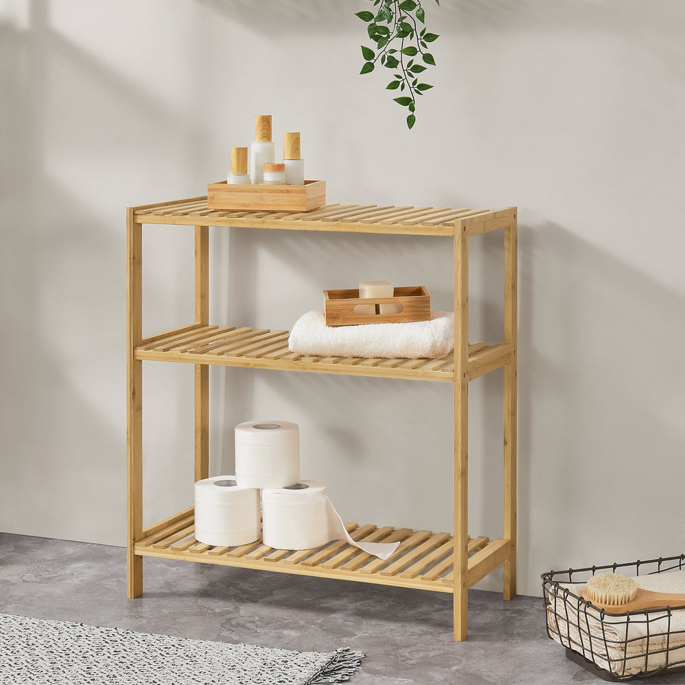 Bambus ståreol Nyköping 58 x 26 x 66 cm [en.casa] - premiumXL
