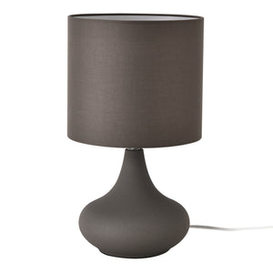 Pilgrimstad bordlampe 1xE27 antracitgrå [lux.pro].