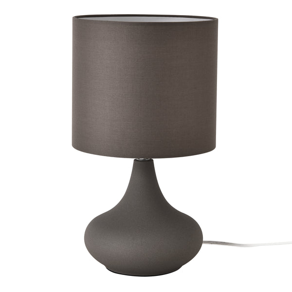 Pilgrimstad bordlampe 1xE27 antracitgrå [lux.pro].
