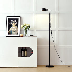 Gulvlampe Bolton sort [lux.pro].