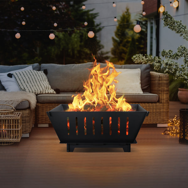 Bålsted Fedje ildskål 25 x 55 x 55 cm [casa.pro].