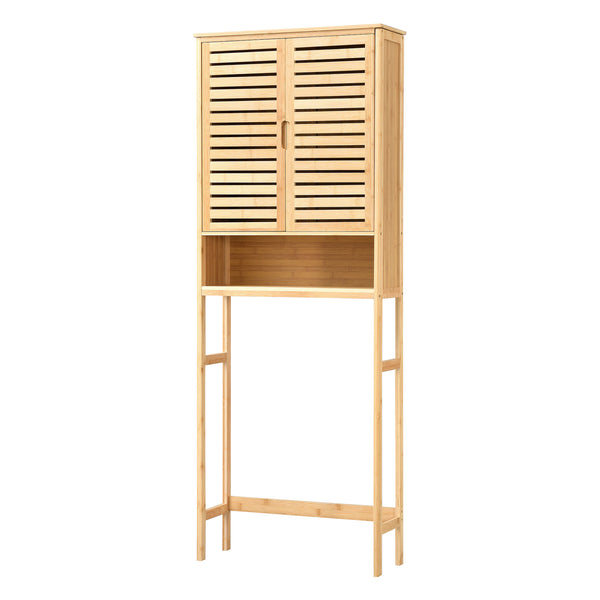 Geta toiletskab 170 x 66 x 23 cm bambus [en.casa].