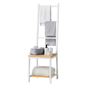 Herretjener Juuka 133x40x42 cm Frakkeholder bambus [en.casa]