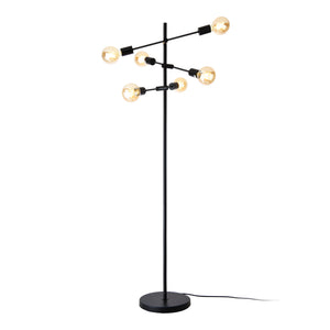 Craigavon gulvlampe 154cm x 28cm sort [lux.pro].