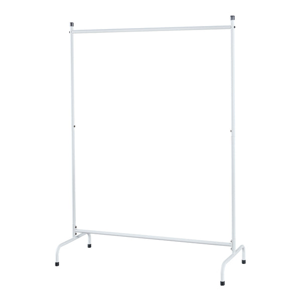 Haderup tøjstativ 137 x 100 x 45 cm hvid [en.casa]
