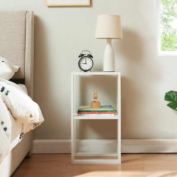 Thyholm sidebord 55x30x30 cm hvid [en.casa]