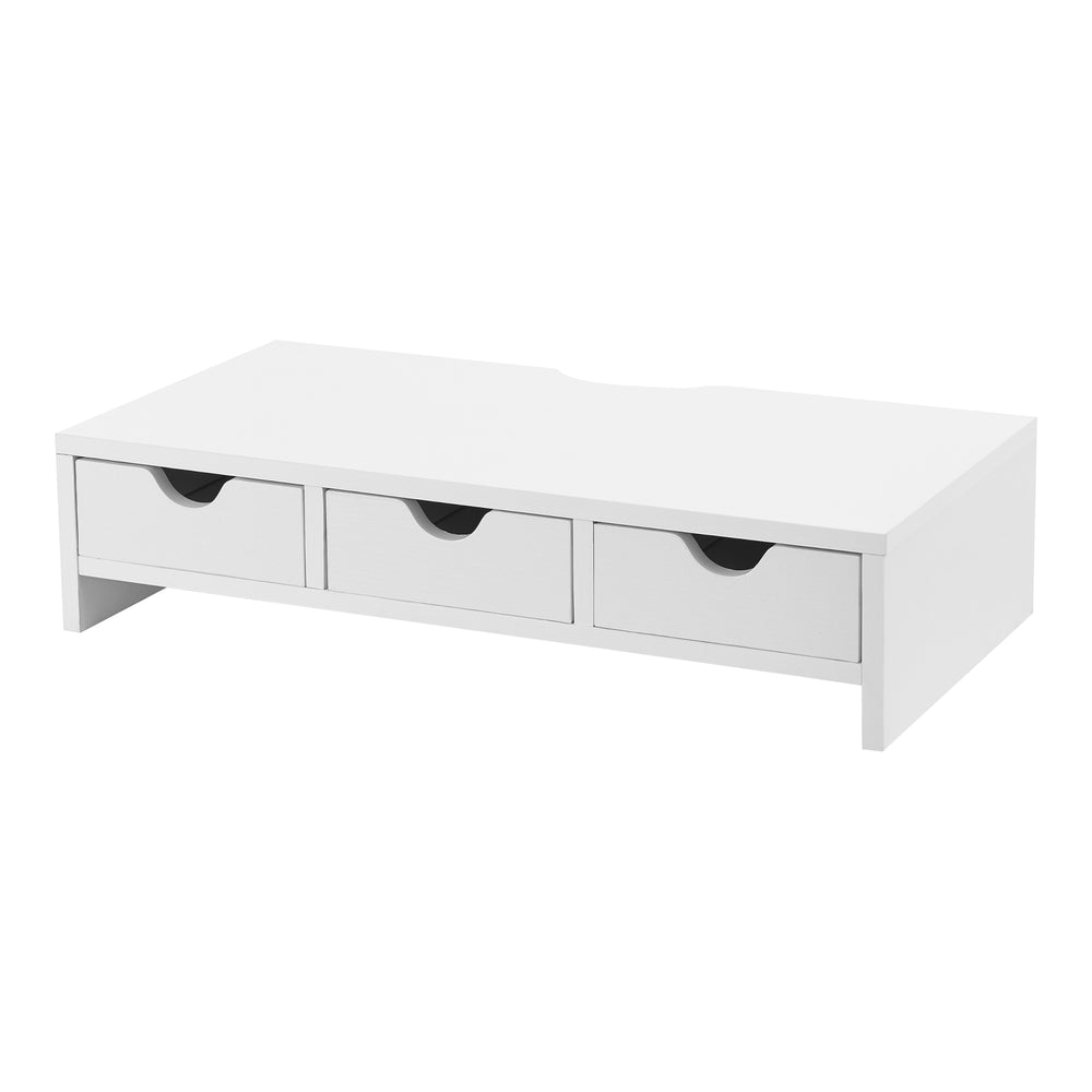 Skærmholder Ruovesi 12x51x25cm Hvid [en.casa] - premiumXL