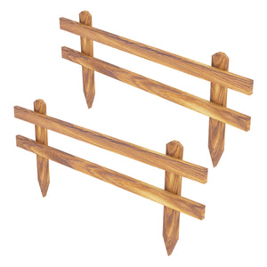 Havehegnsæt Krölpa 100x40cm [en.casa]