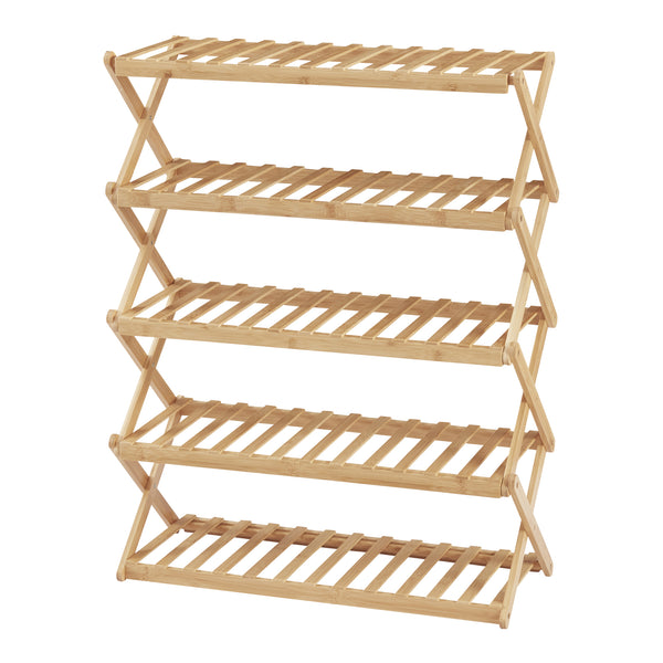 Foldbart skohylde Fitzbek [en.casa]