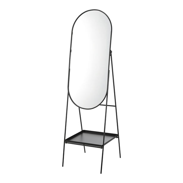Perano stående spejl med hylde 160 x 46 cm [en.casa].