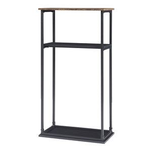 Turku brændereol med hylder 60x30x112cm [en.casa].