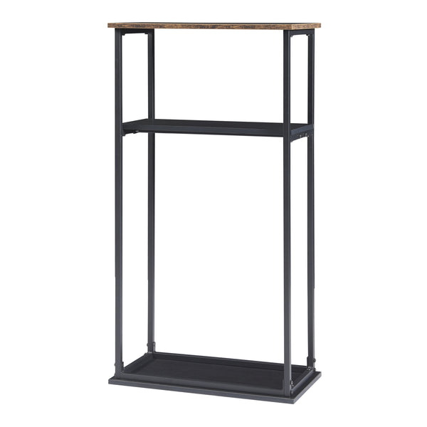 Turku brændereol med hylder 60x30x112cm [en.casa].