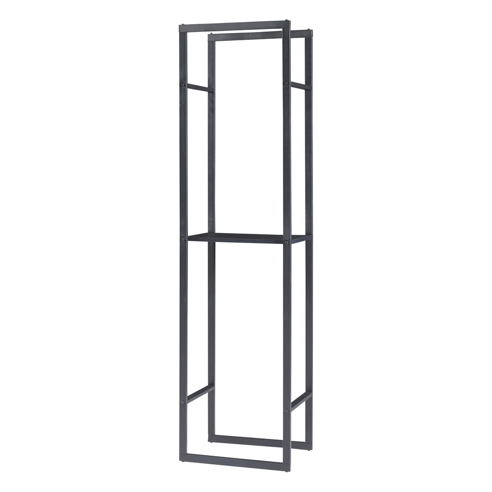 Brændestativ Ulvila med hylde 45x30x170cm [en.casa] - premiumXL