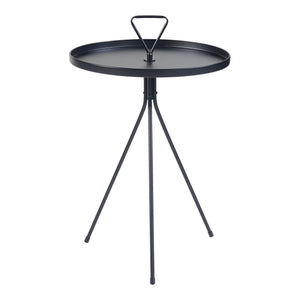 Sidebord Odal metal sort [en.casa].