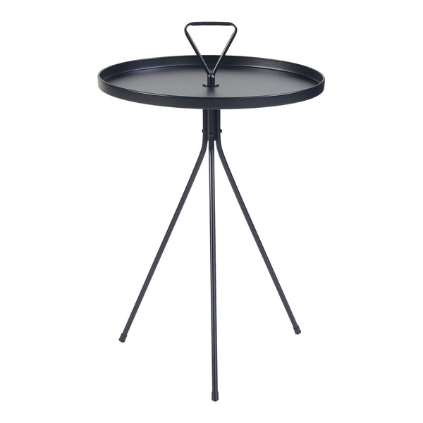 Sidebord Odal metal sort [en.casa].