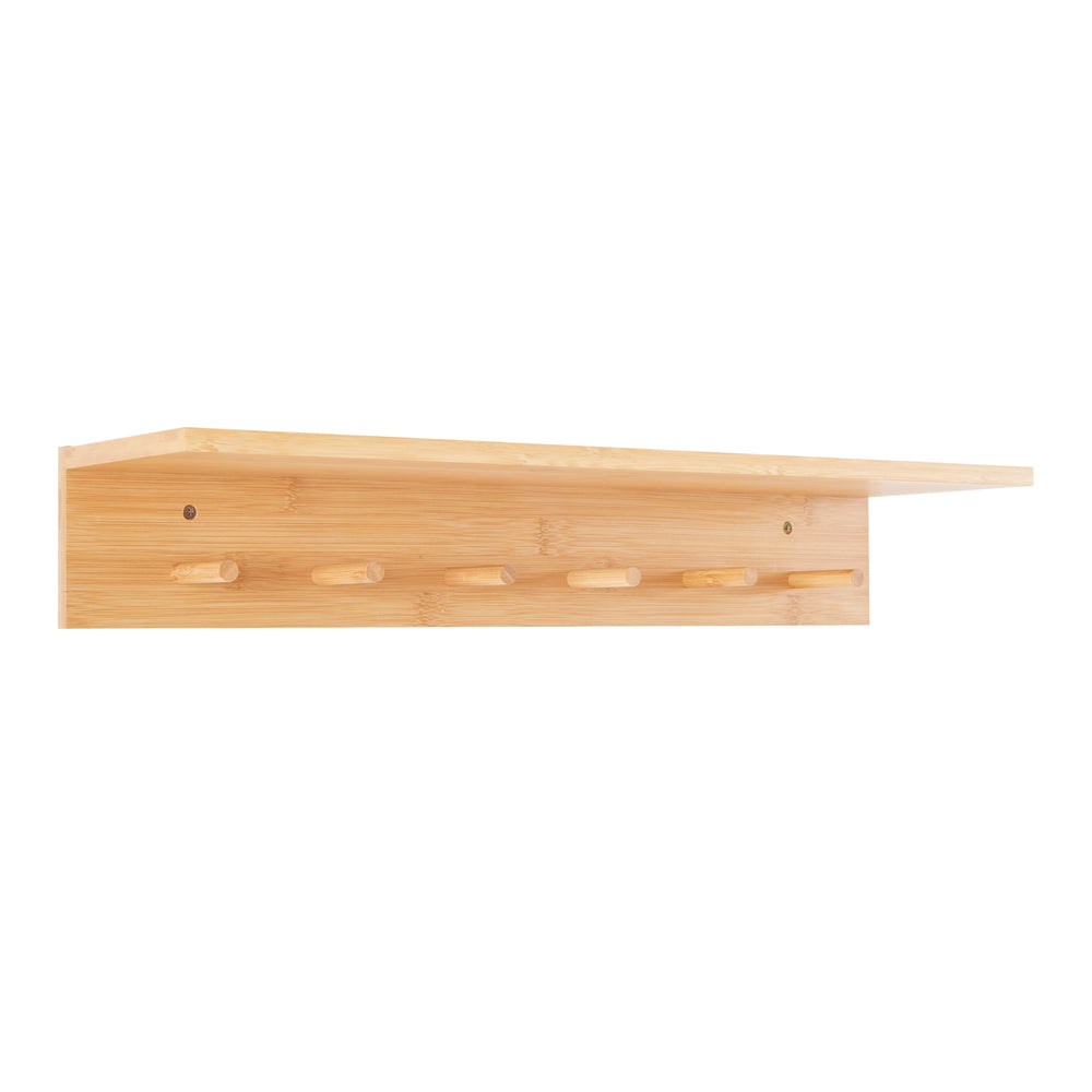 Væg garderobe Fjord bambus [en.casa] - premiumXL