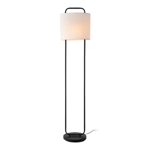 Gulvlampe Meløy Sort/Hvid [lux.pro]