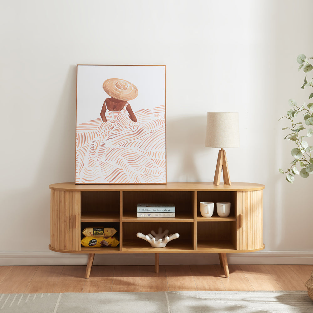 Sideboard Nordkapp med 2 døre [en.casa] - premiumXL