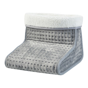 Elektrisk fodvarmer Bari 100W grå [en.casa].