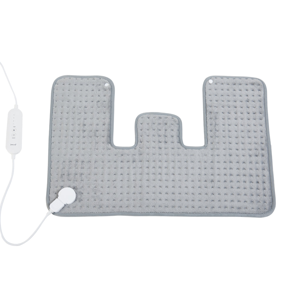 Elektrisk varmepude Borrello 100W 65x45cm Grå [en.casa].