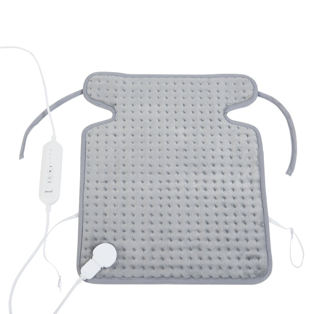 Elektrisk varmepude Calvera 80W 50x40cm Grå [en.casa].