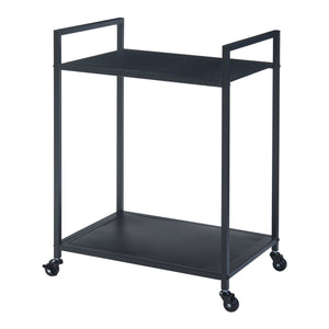 Serveringsvogn Lesja metal sort [en.casa].