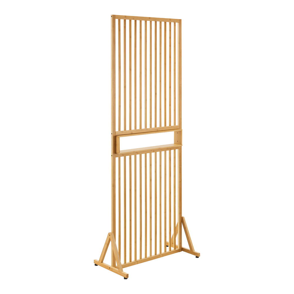Rumdeler Fron 197x75,5x40 cm bambus [en.casa] - premiumXL