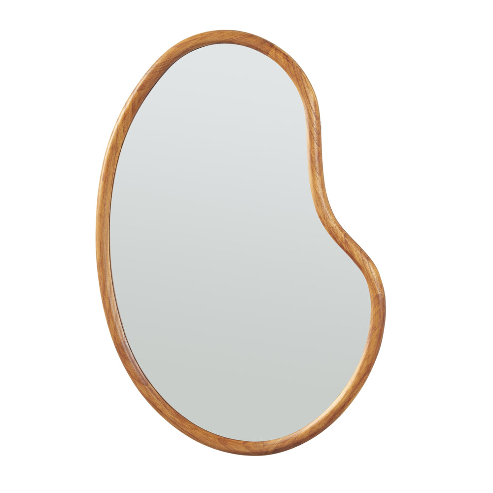 Vægspejl Jokioinen 75x55 cm egetræslook [en.casa] - premiumXL