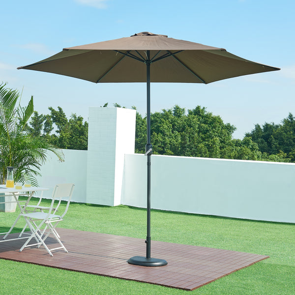 Parasolstander Bisenti beton 45x29x4,5 cm sort 10 kg [casa.pro]