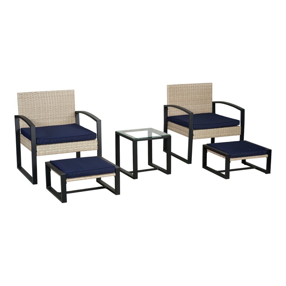 Havemøbelsæt Calvello 5 - dele [casa.pro] - premiumXL