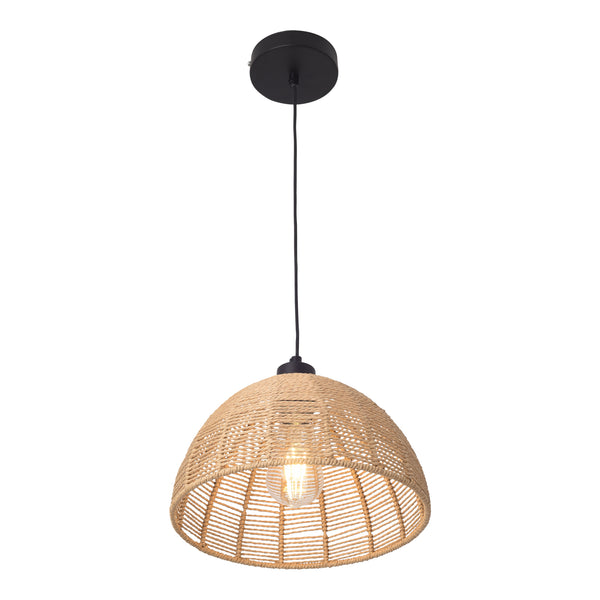 Hængelampe Romsey Metal+Rattan [lux.pro]