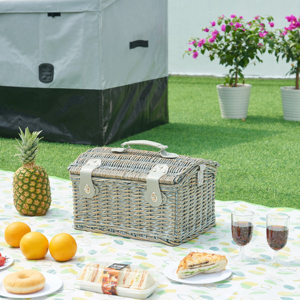 Picnickurv Folldal til 2 personer 40x28x25 cm [casa.pro]
