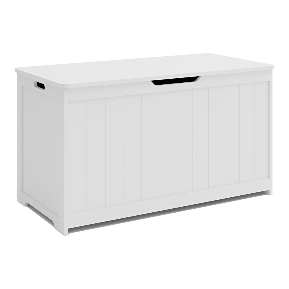 Legetøjskasse Podek 80x40x44,5 cm Hvid [en.casa] - premiumXL