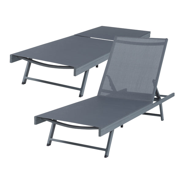 Solvognsæt Baragiano 3 dele Aluminium [casa.pro]